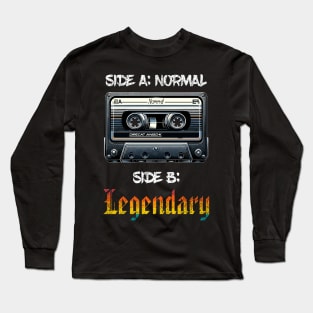 Legendary Retro Cassette From The 80s Long Sleeve T-Shirt